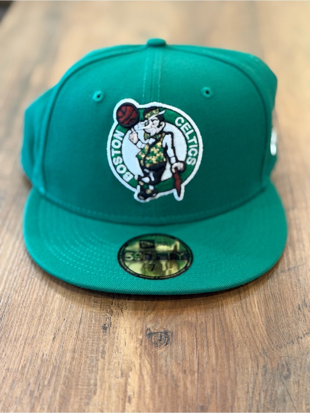 9fifty Green Boston Celtics Fitted Hat